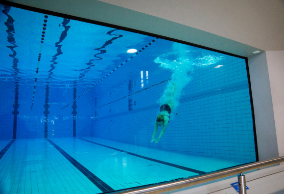 holland aqua sight service, movable floor private pool